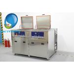28/40KHz Industrial Ultrasonic Parts Cleaner 360L Dual Tanks For Turbine Fuel Nozzle for sale