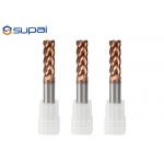 45hrc 55hrc 60hrc Square Milling Cutting Tools / Tungsten Carbide End Mill for sale