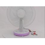 Energy Saving DC Solar Table Fan For Residential Cooling Purposes for sale