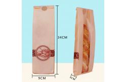 China Custom Printed Self Seal Greaseproof Food Paper Bags supplier