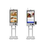 Touch Screen Self Service Payment Kiosk With QR Scanner/NFC Reader for sale