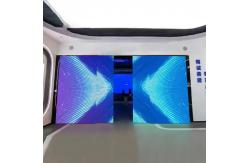 China Flexibility Sliding LED Screen Indoor Plug Door Transparent Led Screen supplier