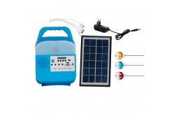 China 6PCS Multifunctional Emergency Solar Home Lighting System Panel Mini Kit supplier