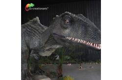 China ZTE Animatronic Dinosaur Puppet With Track Basement For Amusement Park supplier