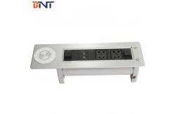 China supply  with office room  Electric Rotating Tabletop Hidden Socket  EK9801 supplier