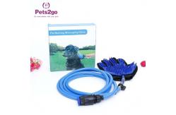 China Multi Function 1kg TPR Pet Cleaning Brush For Bathing supplier