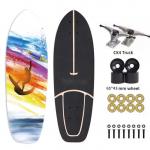 7 Layer Maple Land Surf Skateboards Cx4 Truck For Beginners Youth Adults for sale
