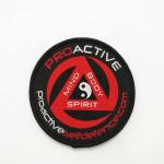 Custom Laser Cut Vinyl Stickers Labels Custom Woven Patches Football Iron On Patch