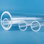 High Purity Fused Silica Tubes And Rods For Fiber Optic Products for sale