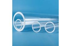 China High Purity Quartz Glass Tube For Optical Fiber Large diameter supplier