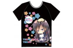 China Blank Crop Men Custom Anime T Shirts O Neck Collar supplier