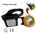 Waterproof Rechargeable Miners Lights For Hard Hats 3.7V With 6.5Ah Li-ion Battery for sale