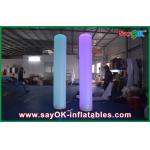 3m High  Led Light Inflatable Yard Decorations Wedding Use Green