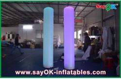 China 3m High  Led Light Inflatable Yard Decorations Wedding Use Green supplier