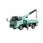 Foton 4x2 Small Mini Flatbed Cargo Truck Crane Truck 1.5 Ton for sale