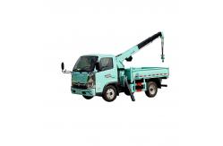 China Custom 1000kg Truck Mounted Crane Small Truck With Crane supplier