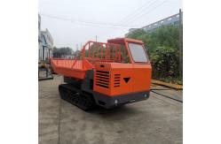 China 2600RPM Crawler Mini Dumper Oil Palm Tractor With High Power Engine supplier