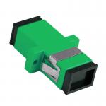 Single Mode Simplex SX SC Fiber Optical Adapter Ceramic Material for sale