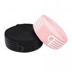 Flat Striped Fold Over Elastic Band Nylon Webbing 3.5cm Width for sale