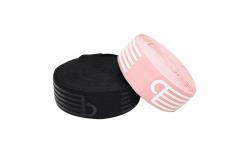 China Flat Striped Fold Over Elastic Band Nylon Webbing 3.5cm Width supplier