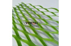 China Decorative Aluminum Diamond Expanded Metal Mesh Panel For Wall supplier