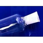 2.2g/Cm3 Quartz Reagent Bottle Clear Fused Silica With Screw Thread Cap for sale