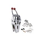 YK9D Double Lever Engine Control Marine Engine Control Handle Top Mount Zinc Alloy for sale