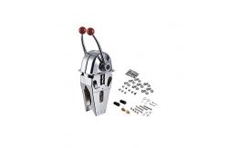China YK9D Double Lever Engine Control Marine Engine Control Handle Top Mount Zinc Alloy supplier