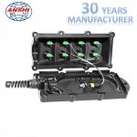 Mini SC PTLC ODVA Armoured Ftth Fiber Optic Termination Box