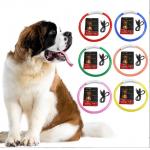 Nylon USB Rechargeable LED Dog Collar With Adjustable Reflective Safety Glowing