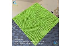 China Oil Resistant Interlocking Garage Floor Tiles Easy To Install And Clean supplier
