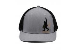 China Source factory for Black and Grey 6 Panel Customized Trucker Cap supplier