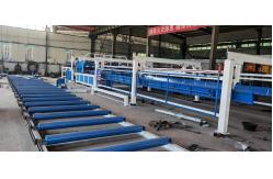China Fully Automatic Pneumatic Welding Fence Machine Mesh Spacing 50 - 200mm supplier