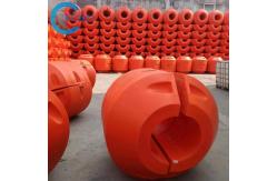 China Customized Cylindrical Dredging Pipe Floats UV Resistance supplier