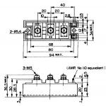 IGBT Power Module 2DI75D-050B POWER TRANSISTOR MODULE FUJITSU IGBT Power Module for sale