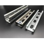Cold Formed 1 58x1 58 Slotted Single Channel Strut Rail for sale