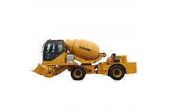 China XCMG HT3.5 Cubic Left Front Drive Two Way Self Loading Mixer SLM3500S supplier