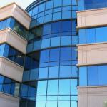 China 1.52m X 30m 2mil Blue Silver Building Window Film UVR 90%% IRR 90% manufacturer