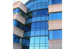 China Residential Decoration Window Silver Blue Tint Privacy Glass Film supplier