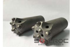 China Self Drilling Tools Tungsten Carbide Tapered Button Bits For Anchor Bar supplier