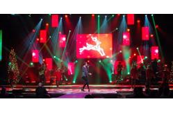China 60Hz Curved / Straight Led Video Wall P3 1200CD/M2 Brightness For Advertising supplier