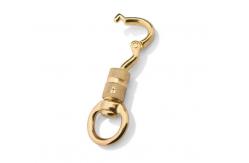 China Panic Snap Heavy Duty Brass  Hook Quick Release Swivel Eye Twist Panic Snap supplier