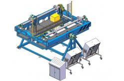 China 3000L Water Tank Rotomolding Machine Rr Open Flame Rock And Roll Machine supplier