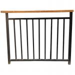 Balcony Deck Aluminium Staircase Railing Balustrade Iron Handrails For Outdoor Steps for sale