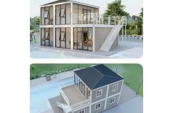 China Weather Resistant Folding Container House Steel Frame Fold Up Container House supplier