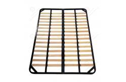 China Hot Sale Customizable Ribbed Metal Frame Thickened Foldable Bedroom Set Strong Support supplier