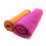 Rapid Cooling Custom Gym Towel Environmental Friendly Dging Processed Soft