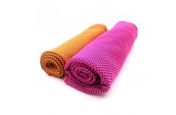 China Rapid Cooling Custom Gym Towel Environmental Friendly Dging Processed Soft supplier