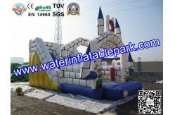 China Rental Large Inflatable Bounce Slide / Inflatable Amusement Park For Event / Party supplier