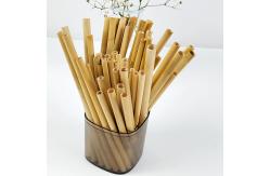 China 14cm Reed Compostable Drinking Straws Plant Based Biodegradable Straws supplier